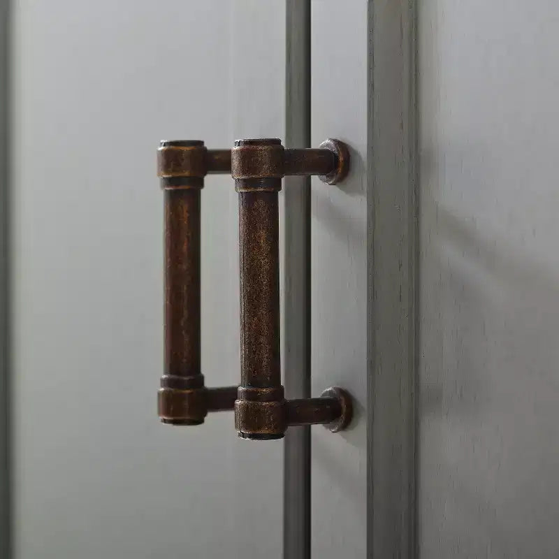 Armadietto decorativo da parete grigio