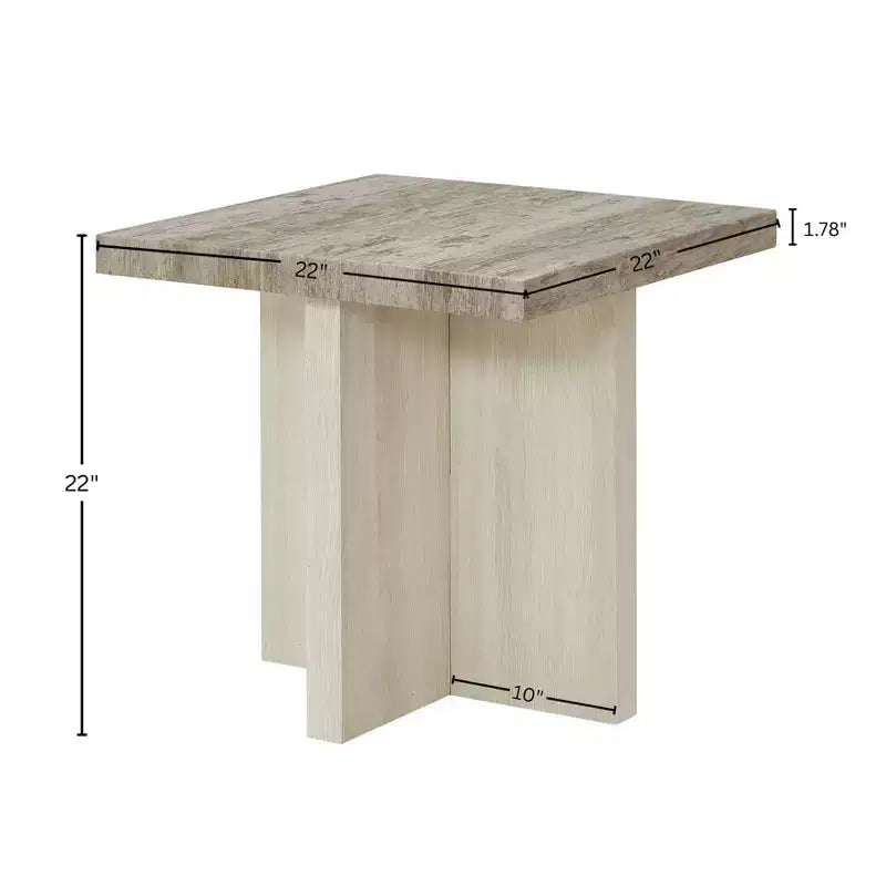 Tavolino quadrato Mchome, Comodino