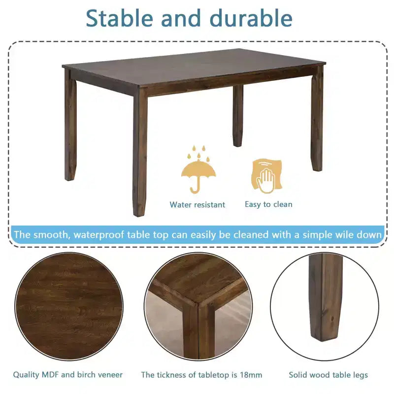 Tavolo da Pranzo 115.5/87.5 cm Rettangolare in Legno, Tavolo da Cucina per 4, per Soggiorno Sala Riunioni, Piccoli Spazi, Grigio