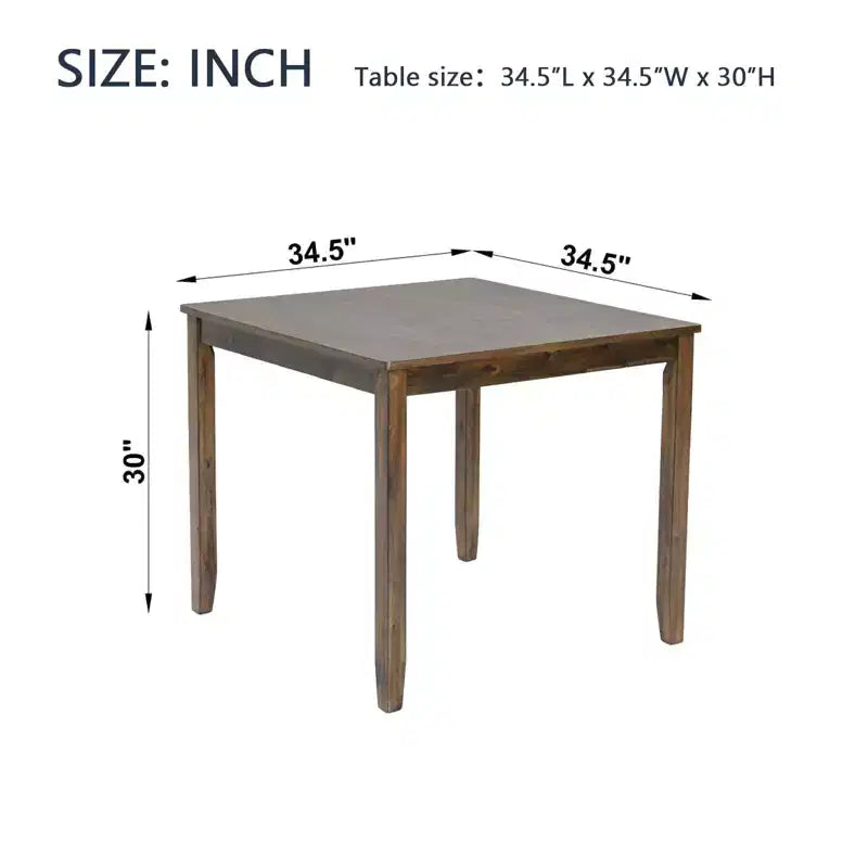Tavolo da Pranzo 115.5/87.5 cm Rettangolare in Legno, Tavolo da Cucina per 4, per Soggiorno Sala Riunioni, Piccoli Spazi, Grigio