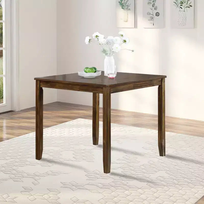 Tavolo da Pranzo 115.5/87.5 cm Rettangolare in Legno, Tavolo da Cucina per 4, per Soggiorno Sala Riunioni, Piccoli Spazi, Grigio