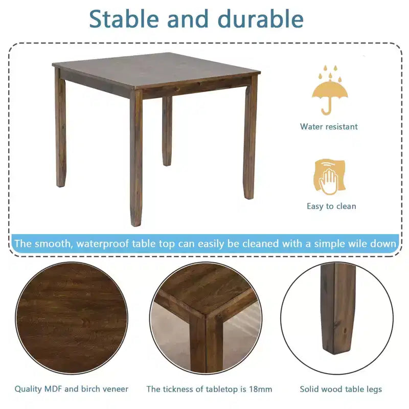 Tavolo da Pranzo 115.5/87.5 cm Rettangolare in Legno, Tavolo da Cucina per 4, per Soggiorno Sala Riunioni, Piccoli Spazi, Grigio