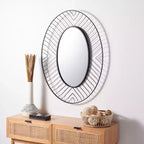 Specchio Tanra - 26,8 x 36,5 - Nero