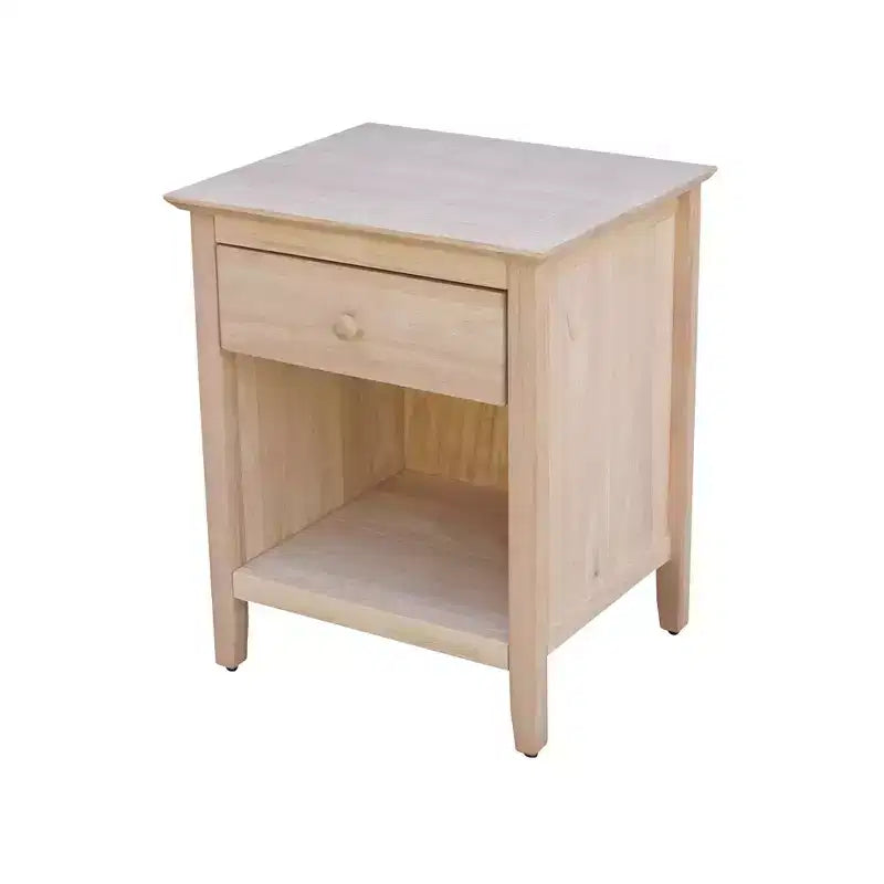Comodino da 19.5" non rifinito