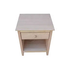 Comodino da 19.5" non rifinito
