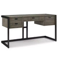 Arley Desk Weathered Gray - WyndenHall